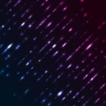 Blue and ultraviolet neon laser lines abstract tech background vector