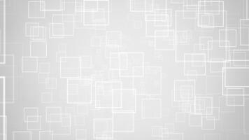 transparente quadrado com refinado esboços em cinzento fundo exibindo em camadas formas video