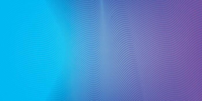 Abstract Blue and Purple Gradient with Pixelated Texture and Lines. vector