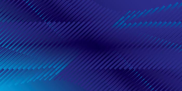 Modern abstract blue gradient background featuring dynamic diagonal striped texture and blurred areas. vector