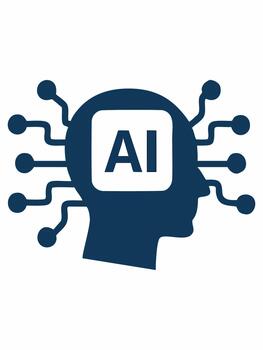 Artificial Intelligence Hardware Icons. vector