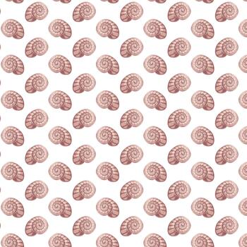 sin costura modelo mar o río caparazón. plano estilo. para Brandin, logotipos, papelería, invitaciones, embalaje diseño, sitio web y aplicación diseño, impresión materiales vector