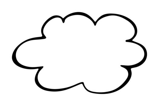 Hand drawn speech bubble Blank empty message box Textbox frame for banners, price tags, stickers, design label sale message vector