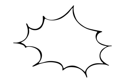 label sale chatting Hand drawn speech bubble Blank empty message box Textbox frame for banners, price tags, stickers, design vector