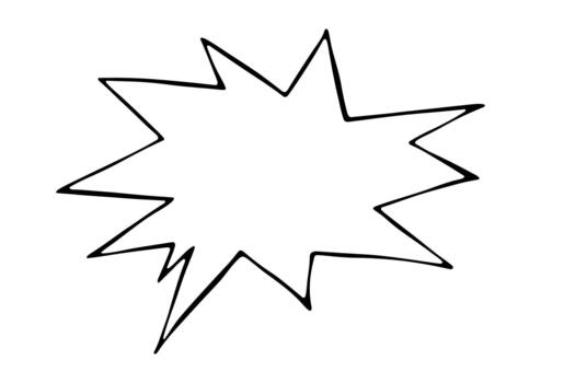 Hand drawn speech bubble Blank empty message box Textbox frame for banners, price tags, stickers, design label sale box vector