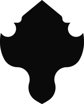 A twin phoenix crest representing rebirth, strength, and unity. vector