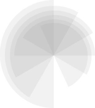 Smooth radial gradient transitions form a circular composition with subtle tonal progression. vector