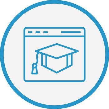 Elearning Modern Tech Object vector