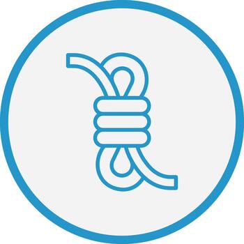 Rope App-Based UI Graphic vector