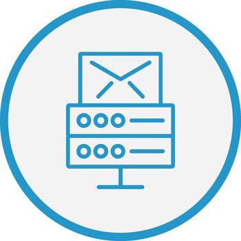 Email Hosting Web Style Graphic vector