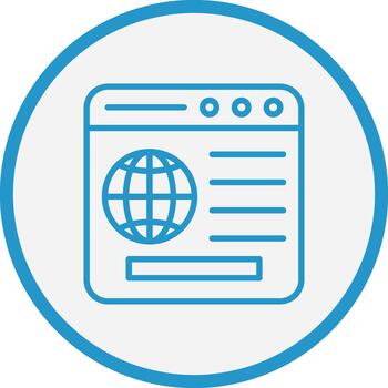navegador resumen ui visual vector