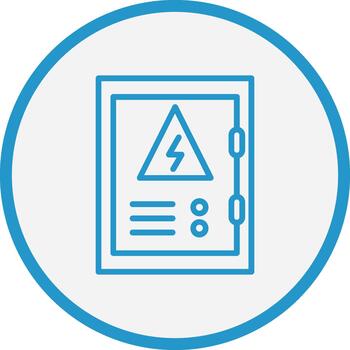 Electrical Panel Modern Tech Object vector