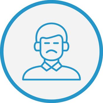 Upset Futuristic UI Mark vector