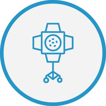 Reflector 3D Interface Shape vector