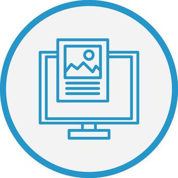 frente final suave contorno gráfico vector