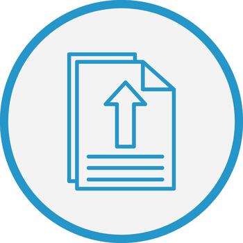 File Upload Interactive UI Design vector