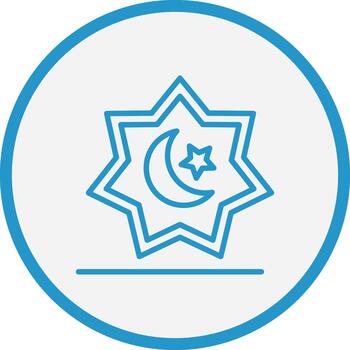 Ramadan 3D Interface Shape vector