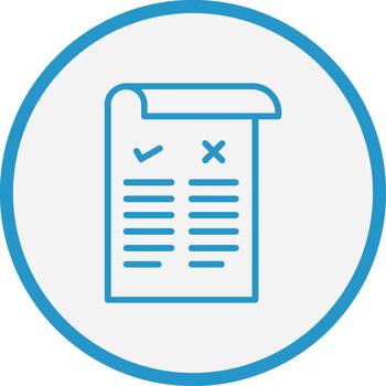 Pros And Cons Interactive UI Design vector