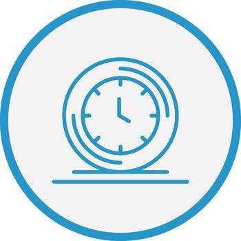 reloj sensible aplicación forma vector