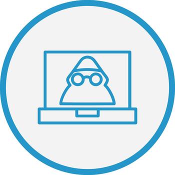 spyware suave aplicación visual vector