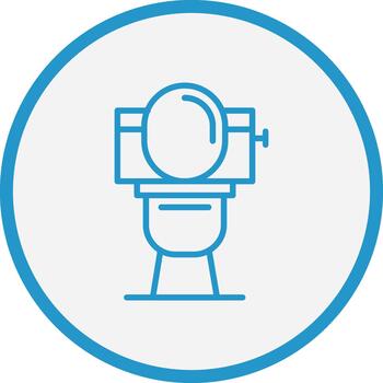 Wc Outlined Frame Object vector