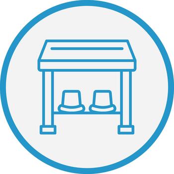 equipo banco 3d interfaz forma vector