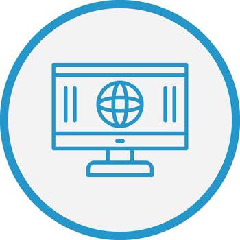 hojeada compacto web símbolo vector