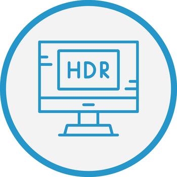 Hdr 3D Interface Shape vector