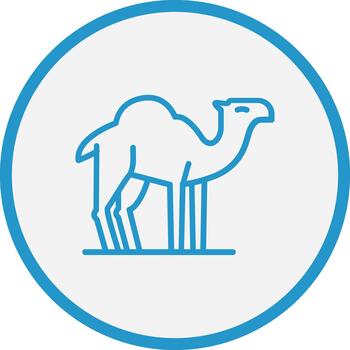 Camel Digital Tech Element vector