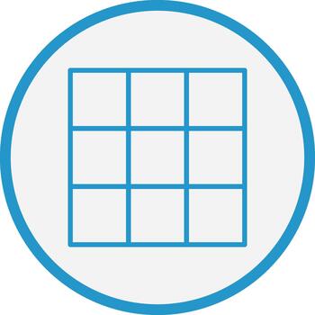 Rubik Cube Pixel Style Badge vector