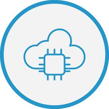 nube informática negocio aplicación gráfico vector