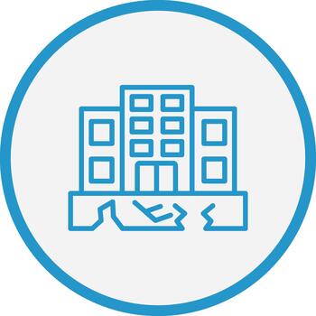 Earthquake Subtle UI Graphic vector