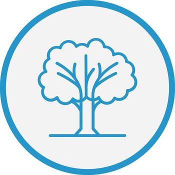 árbol 3d interfaz forma vector