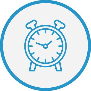 Alarm Clock Digital App Concept vector