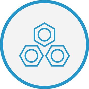 Nuts Web-Based Design Element vector