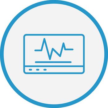 Monitoring Abstract UI Visual vector