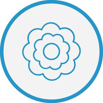 Flower Interactive UI Design vector