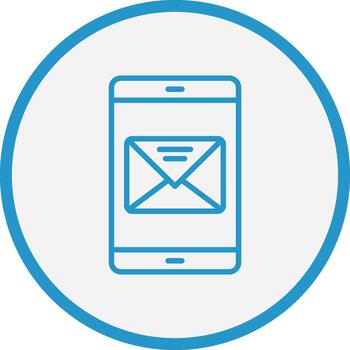 Email Responsive App Shape vector