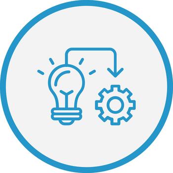 implementación apagado tono elemento vector