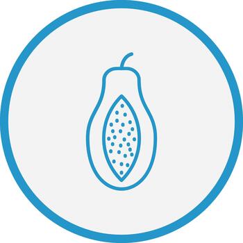 papaya mínimo ui elemento vector