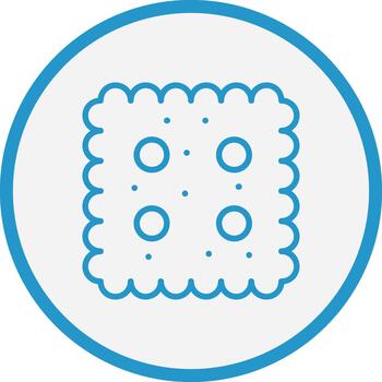 galleta Delgado gráfico forma vector