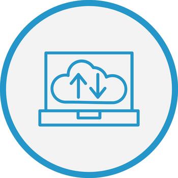 Backup Copy Minimal UI Element vector