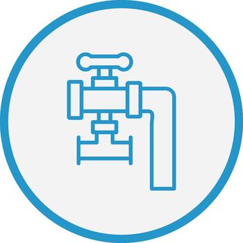 tubería sensible aplicación forma vector