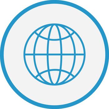 Earth Clean Frame Object vector