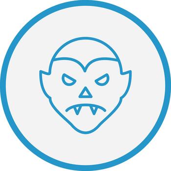 Dracula Clean Frame Object vector