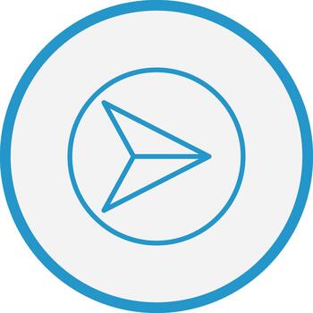 Send Pixel Style Badge vector