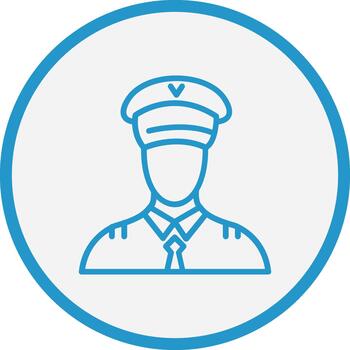 Pilot Minimal UI Element vector