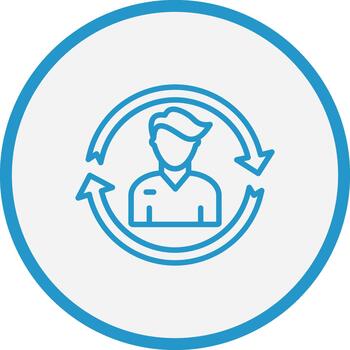 girar creativo bosquejo elemento vector