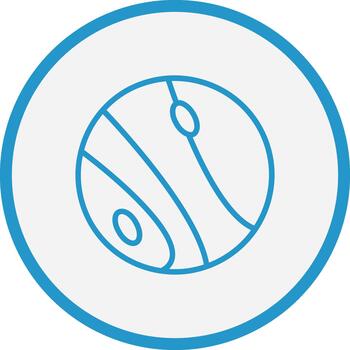 Plutón personalizado línea elemento vector