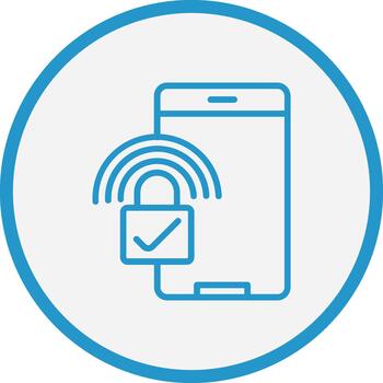 Padlock Interactive UI Design vector